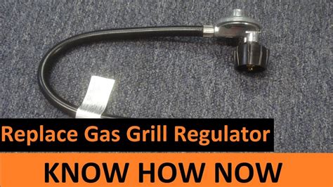 gas grill regulator stuck